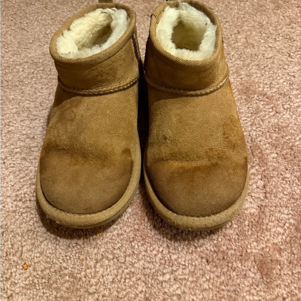UGG Cream Sheepskin Lined Footwear